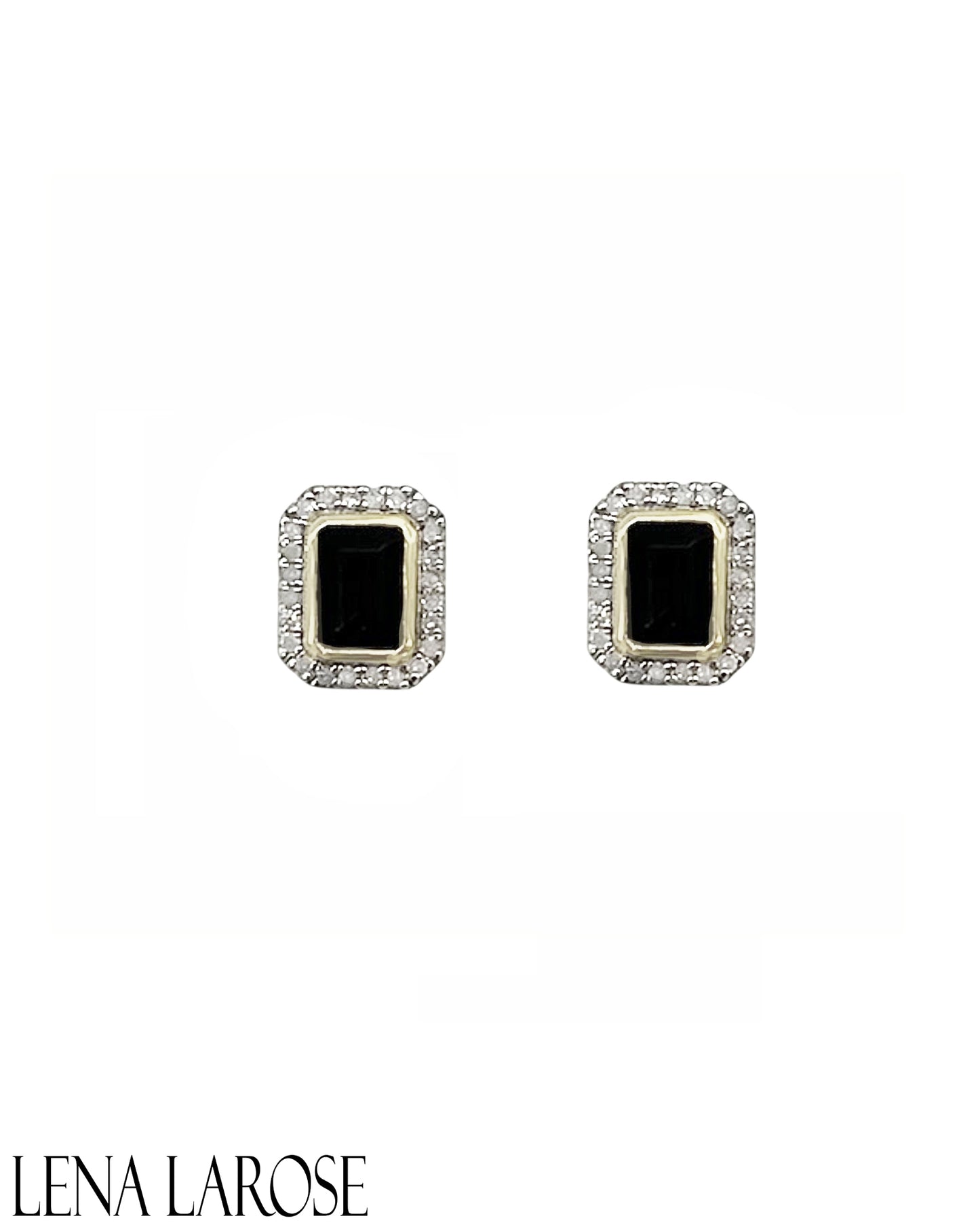 TRUNKSHOW The Woods Fine Jewelry Blk Onyx Studs