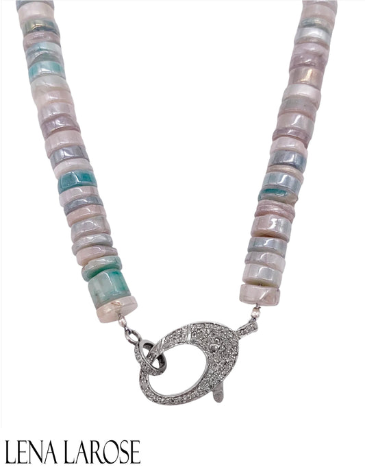 The Woods Opal Chain 18"