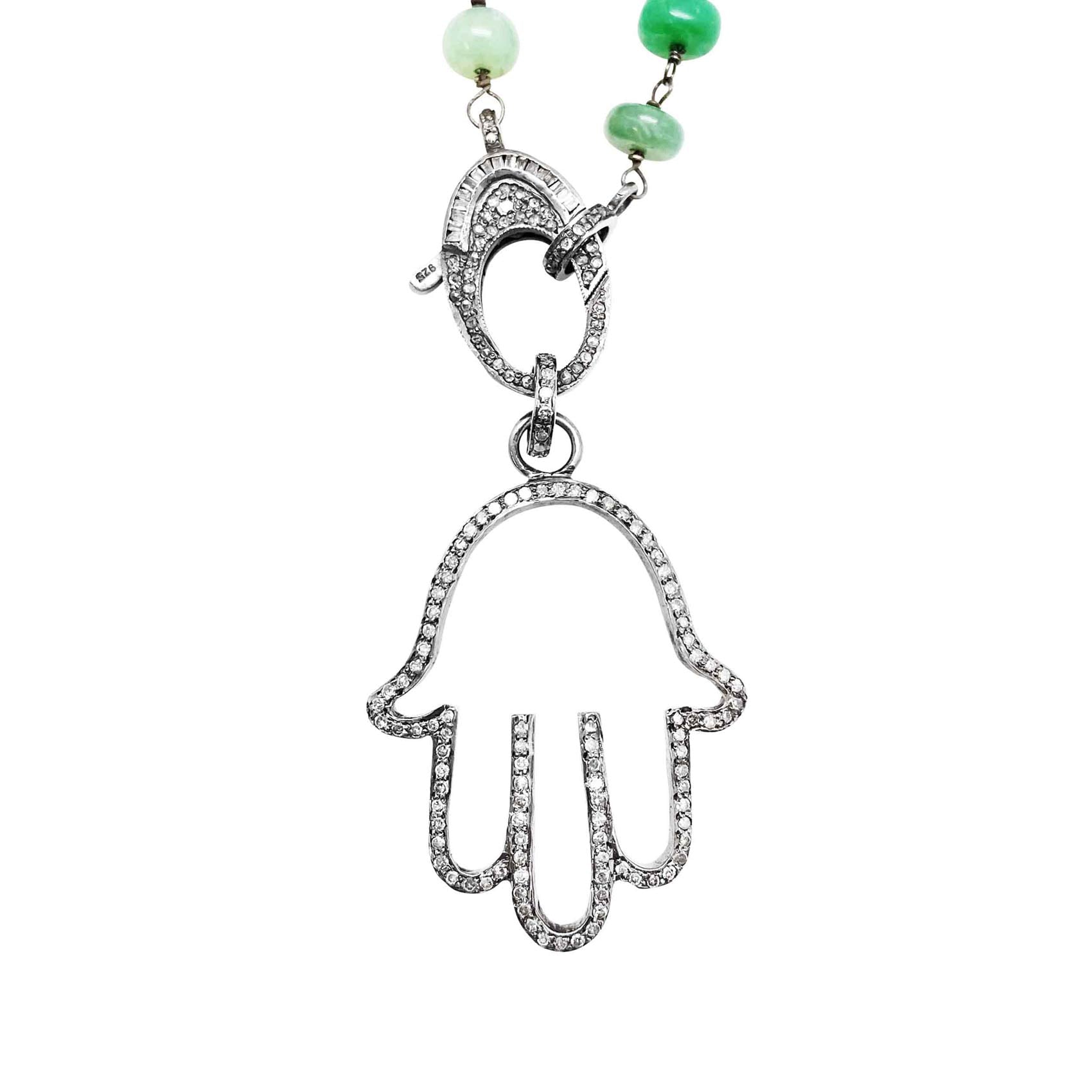 Sample Sale Open Hamsa Pendant