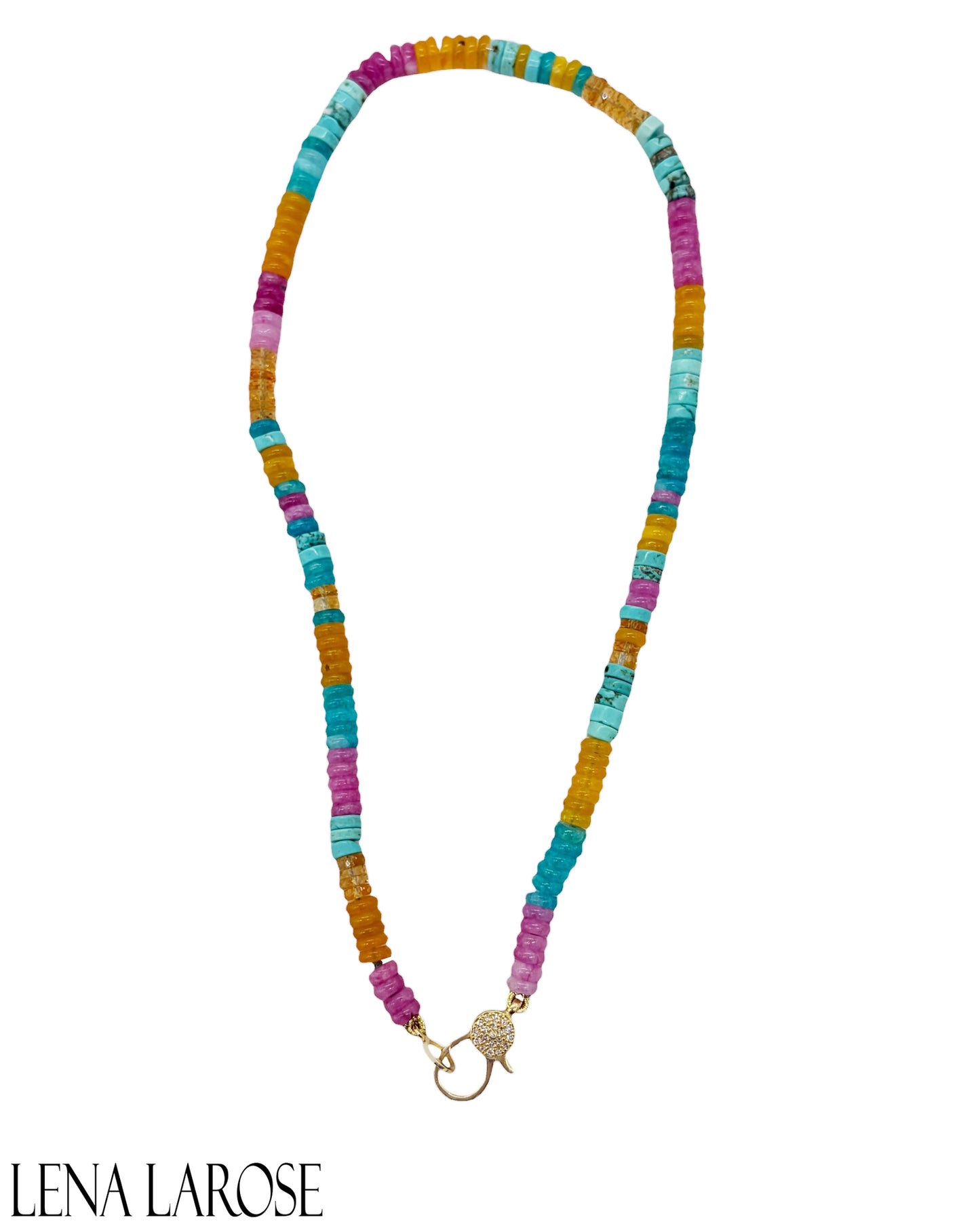 TRUNK-SHOW Royal Nomad Turquoise and Quartz Chain