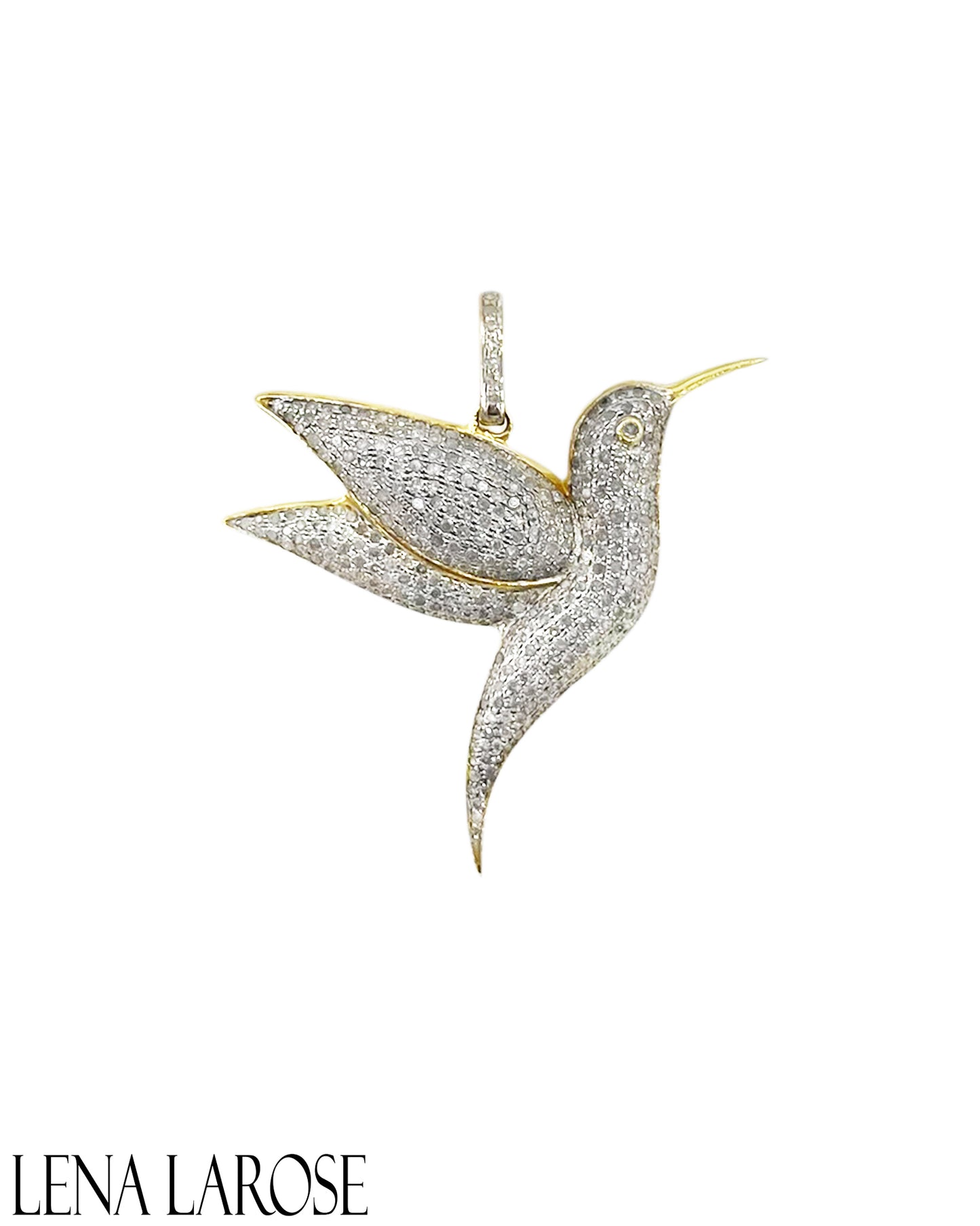 TRUNKSHOW The Woods Diamond Hummingbird Pendant
