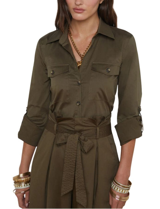 L'Agence Pearson Military Blouse