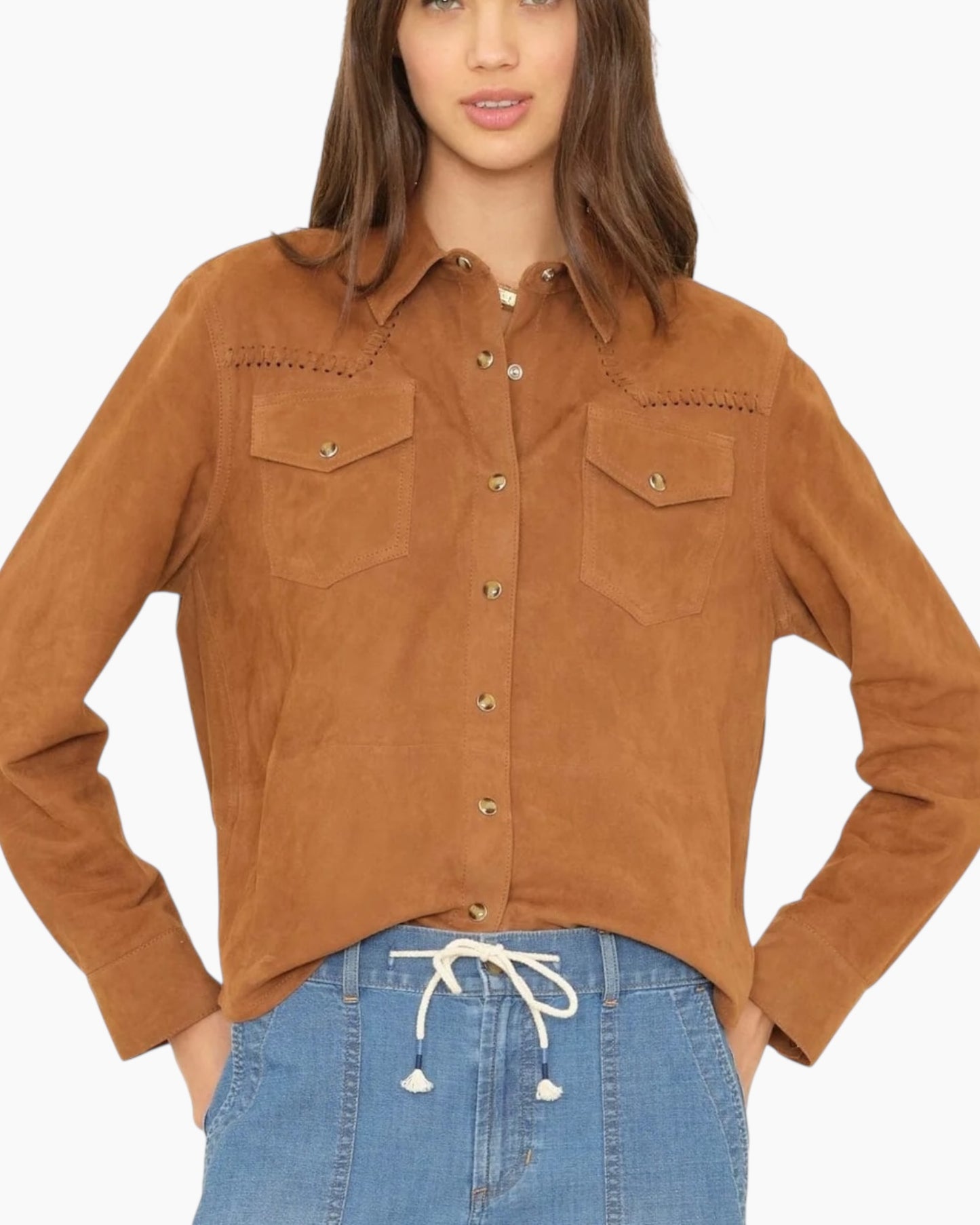 Xirena Billy Suede Shirt