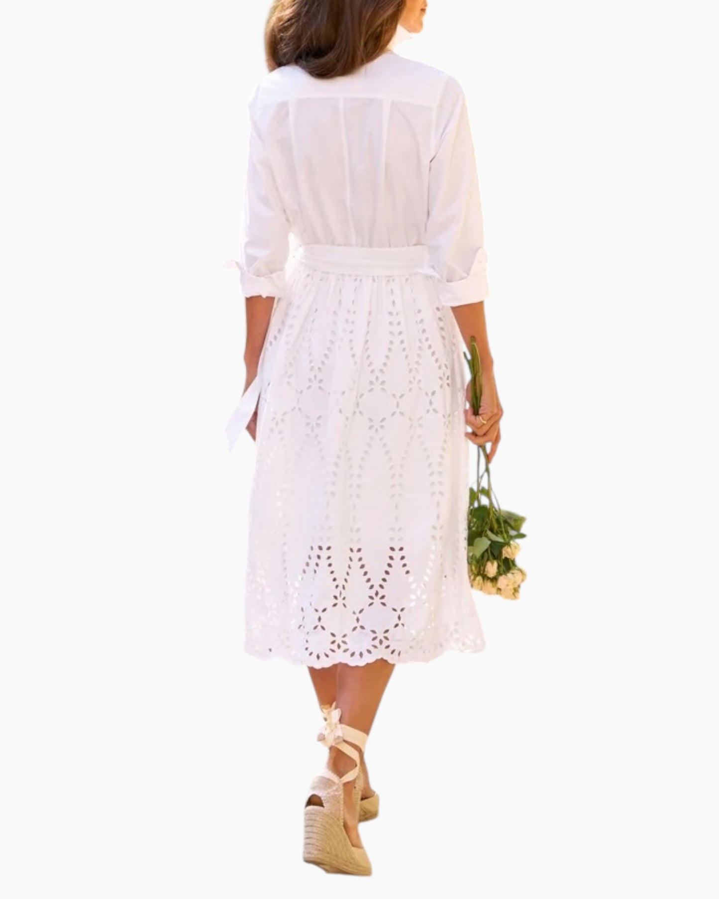 Frank & Eileen Grace Eyelet Dress