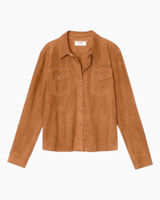 Xirena Billy Suede Shirt