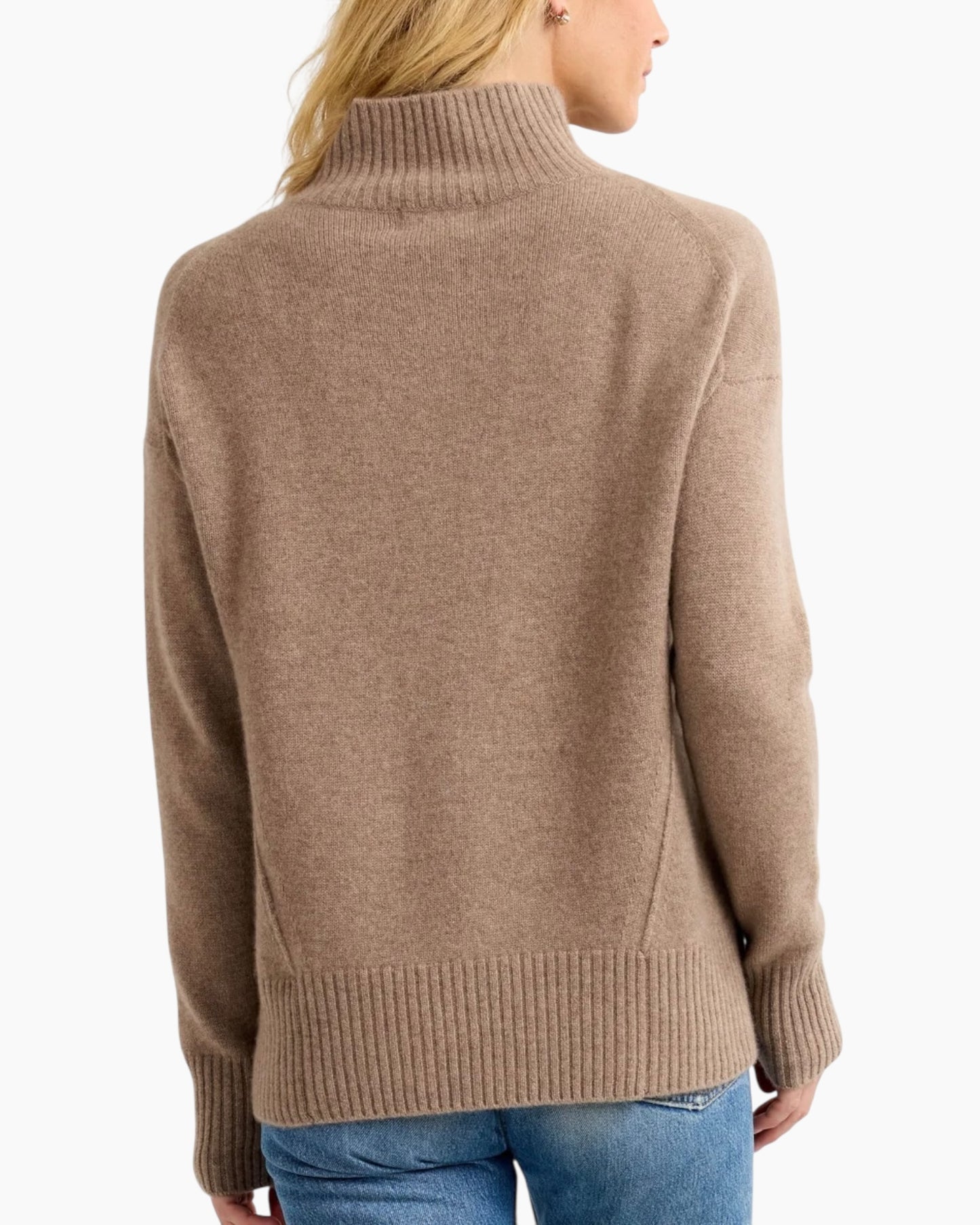 Pura Cashmere Pullover Driftwood
