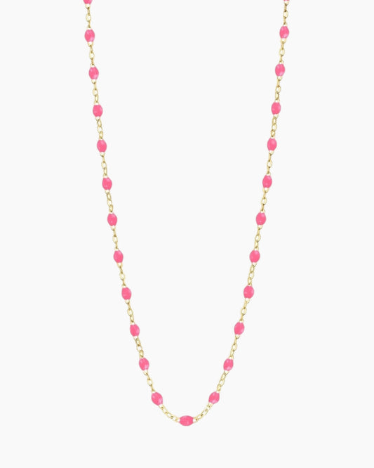 Gigi Classic Necklace Pink