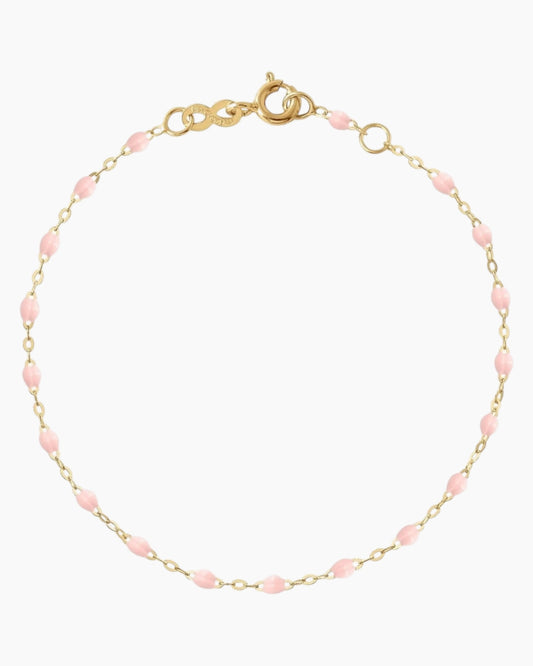 Classic Gigi Bracelet Baby Pink 6.7"
