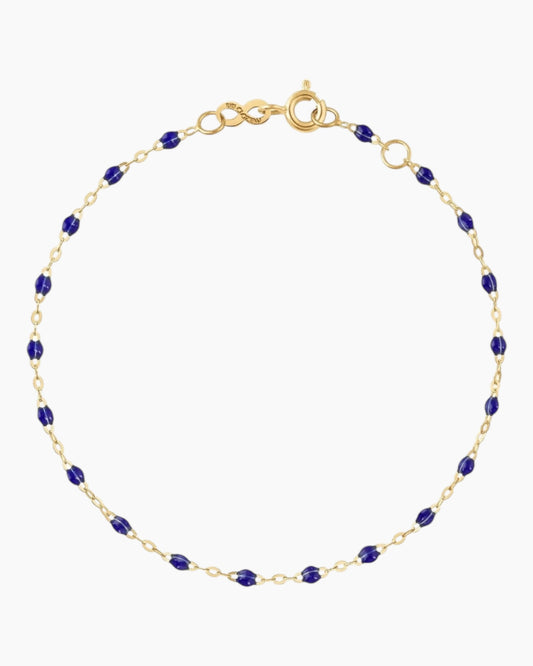 Classic Gigi Bracelet Lapis 6.7"