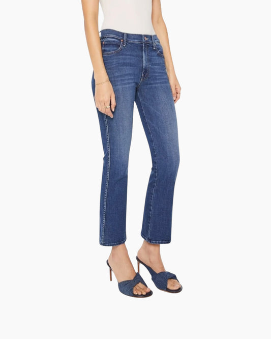 Mother Mid-Rise Smokin Double Flood Jean