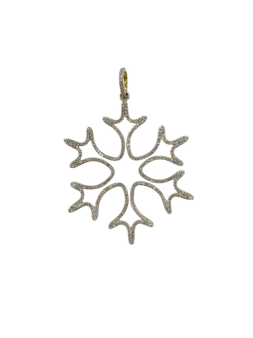 TRUNKSHOW The Woods Fine Jewelry Snowflake Pendant