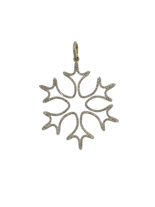 TRUNKSHOW The Woods Fine Jewelry Snowflake Pendant