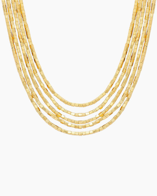 Marcia Moran Amunet Gold Necklace