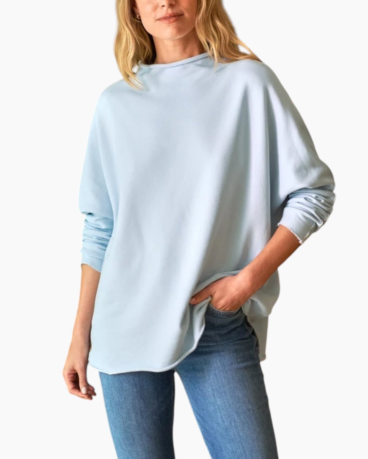 Frank & Eileen Effie Funnel Neck Capelet