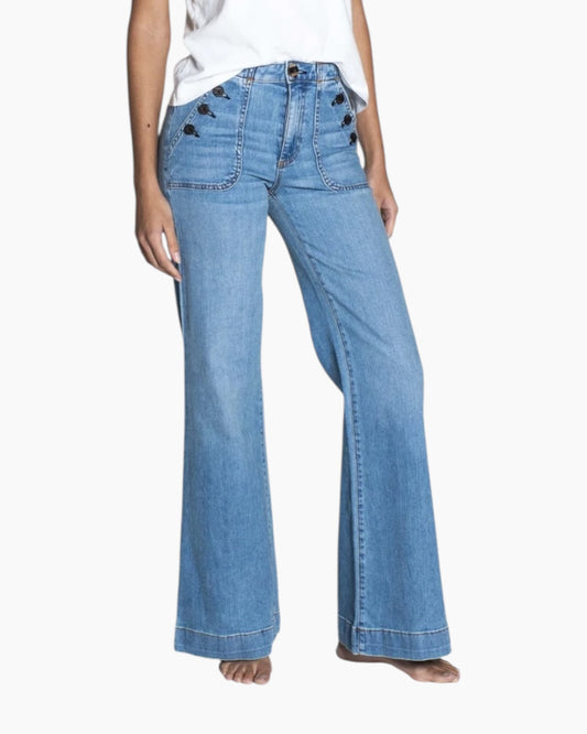 Askk Brickhouse Wideleg Jean