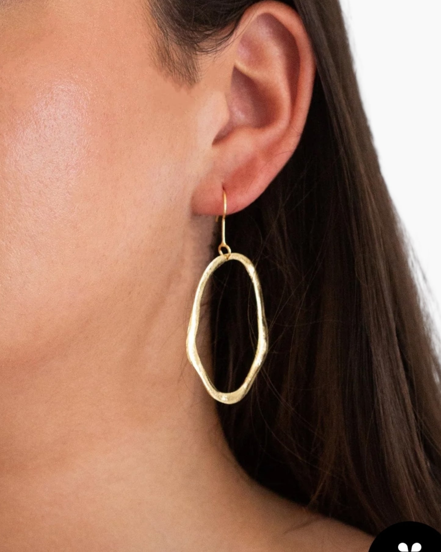 Marcia Moran Mateo Oval Earrings