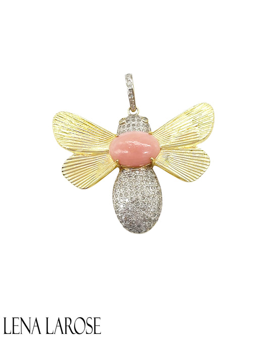 TRUNKSHOW The Woods Fine Jewelry Pink Opal Bee