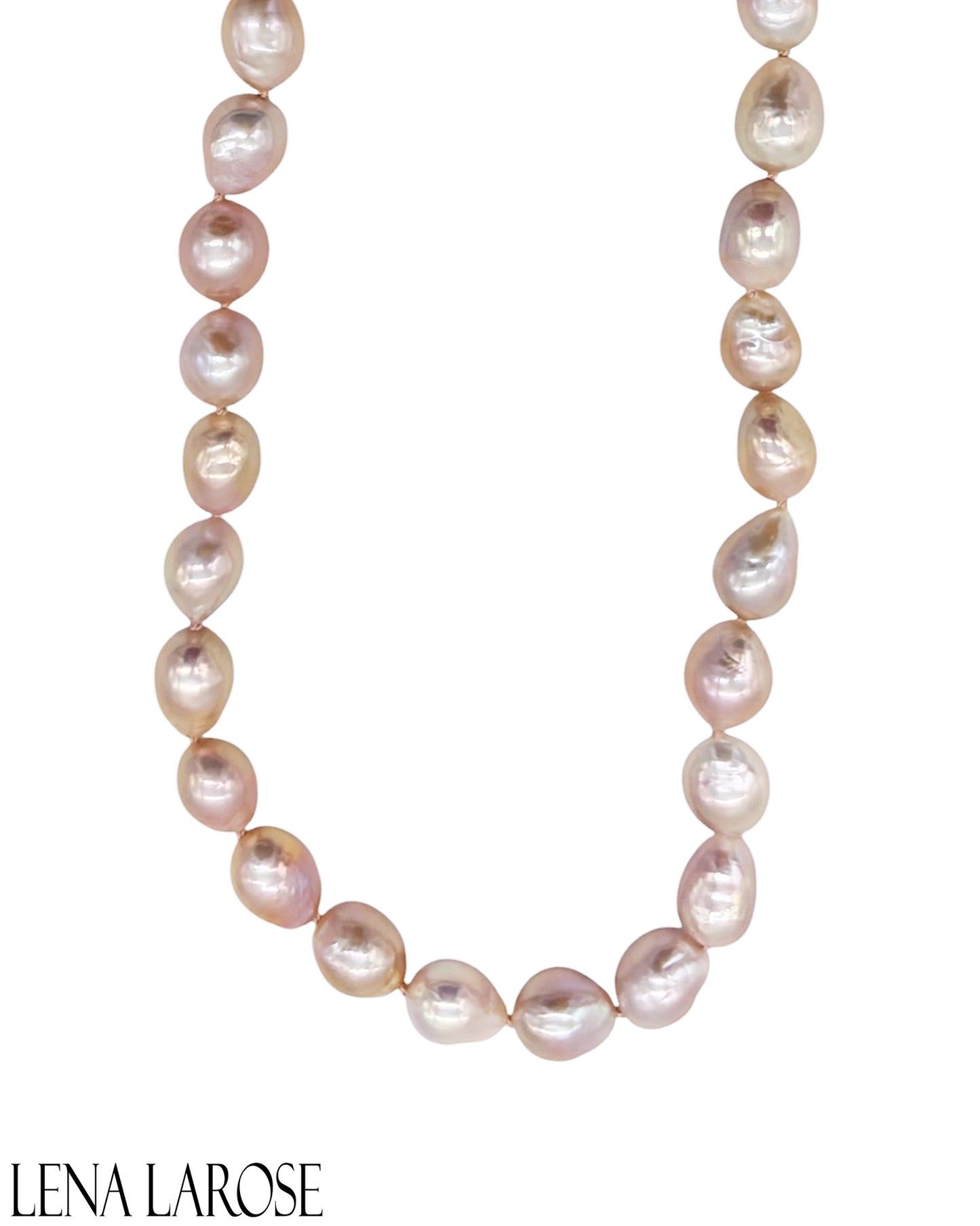 TRUNK-SHOW The Woods Pink Pearl Diamond Mariner Chain