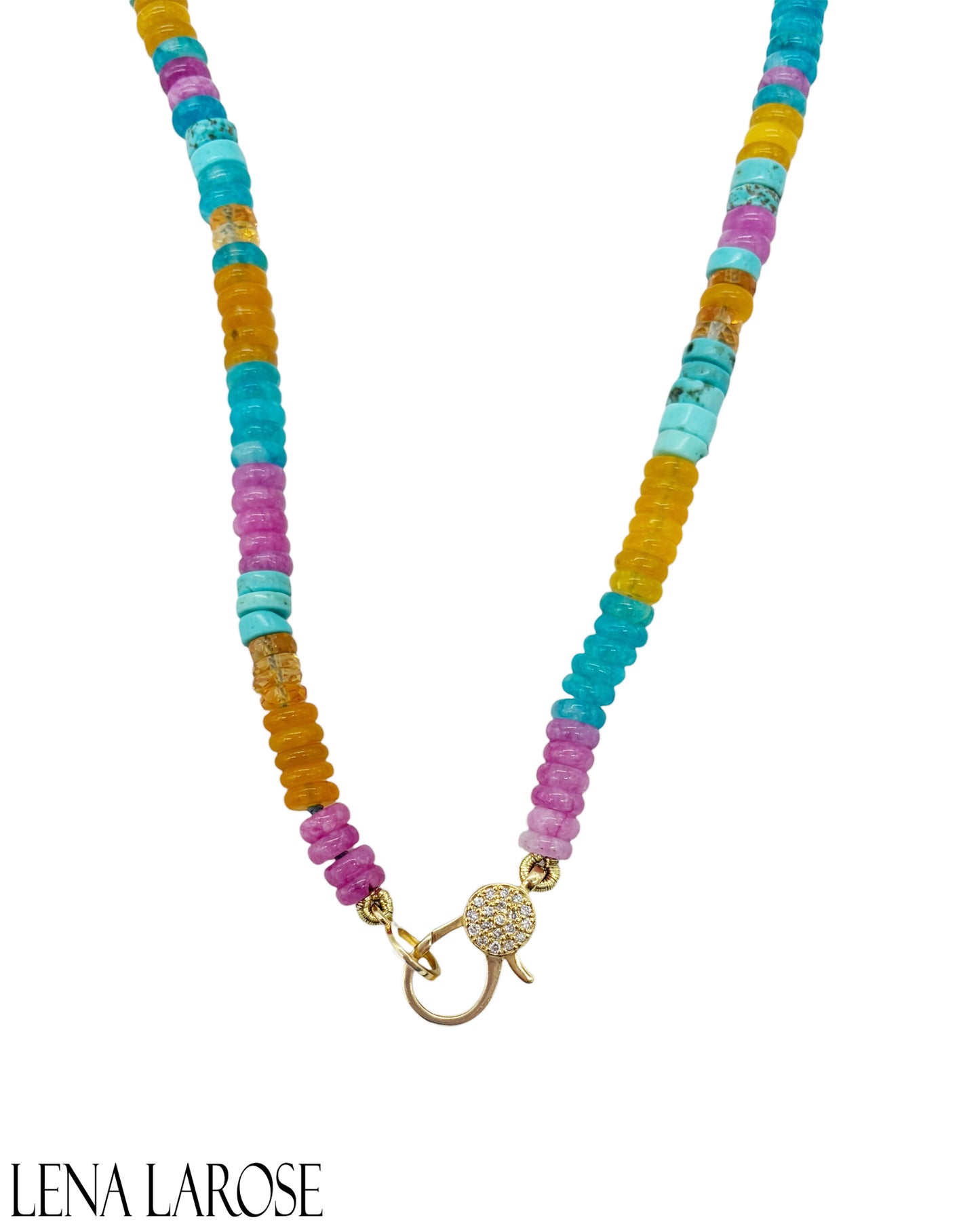 TRUNK-SHOW Royal Nomad Turquoise and Quartz Chain