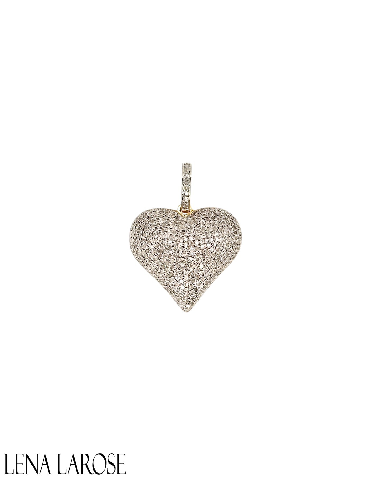 The Woods Puffy Heart Pendant