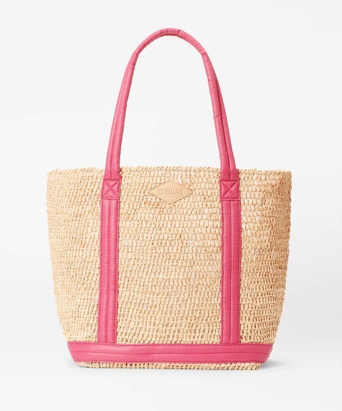 MZ Wallace Medium Raffia Tote