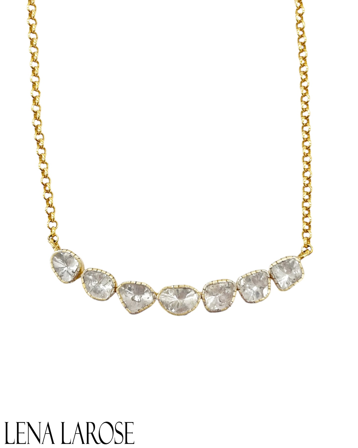 The Woods Rose Cut Diamond Necklace