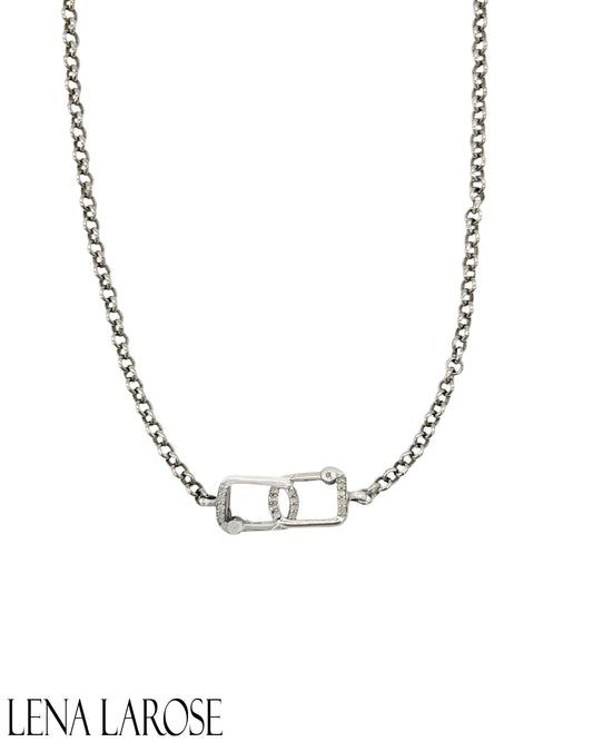 The Woods Sterling Silver Delicate Chain 17"