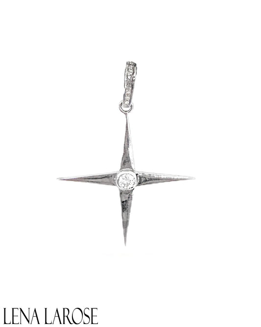 The Woods Fine Jewelry Sterling Star Charm