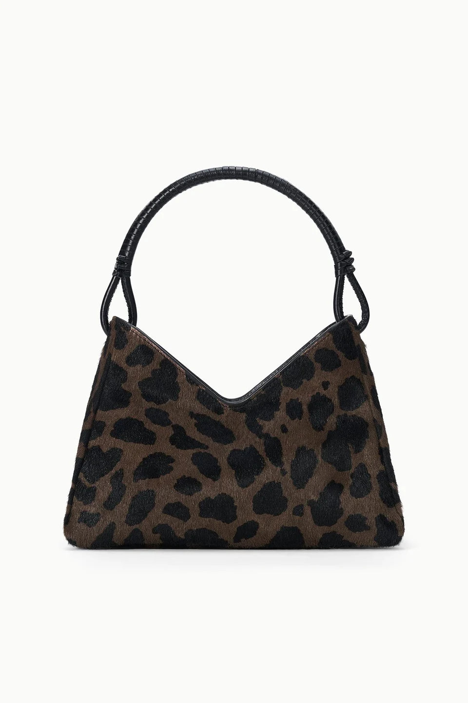 Staud Valerie Shoulder Bag Leopard