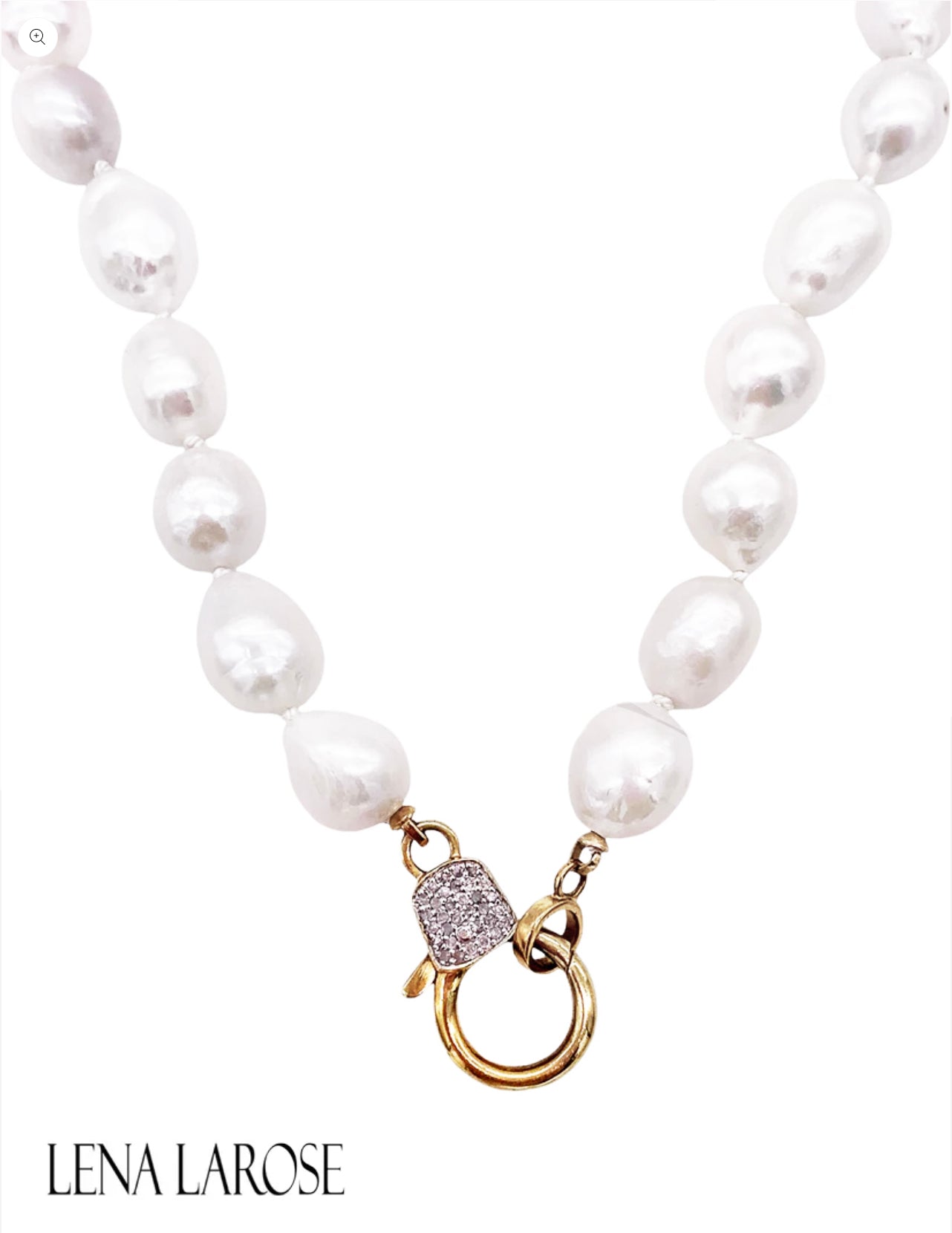 The Woods Freshwater Pearl Chain 18.5"