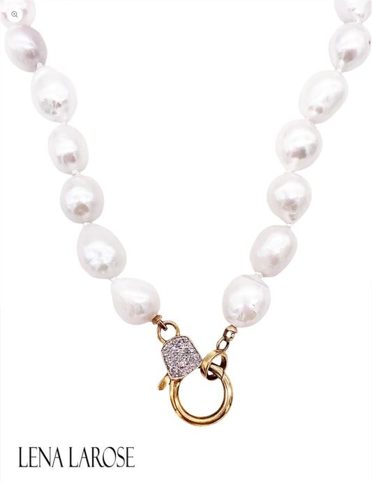 The Woods Freshwater Pearl Chain 18.5"