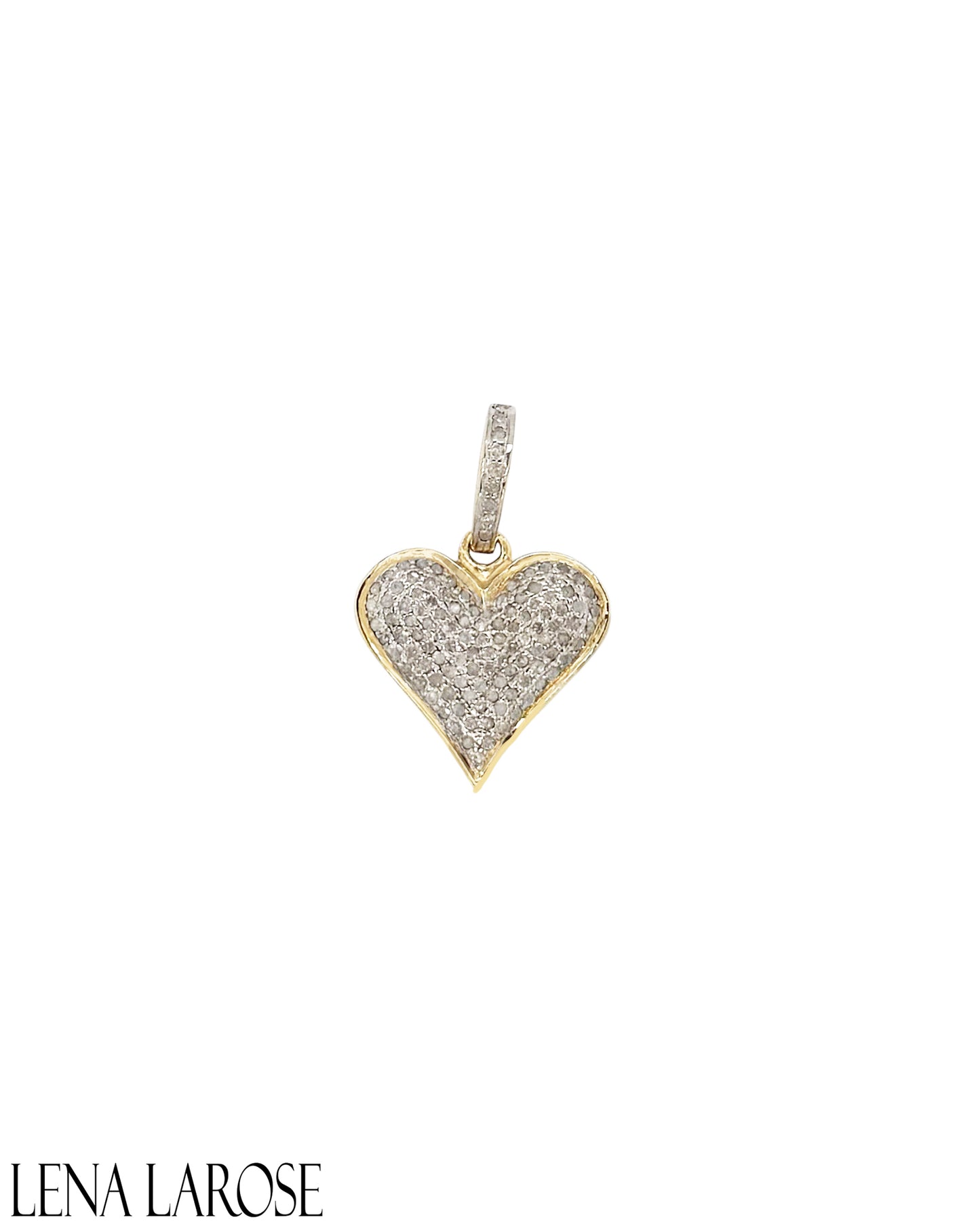 TRUNK-SHOW The Woods Pave Heart Pendant