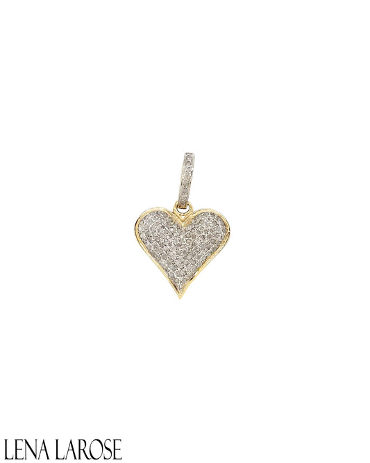 The Woods Pave Heart Pendant