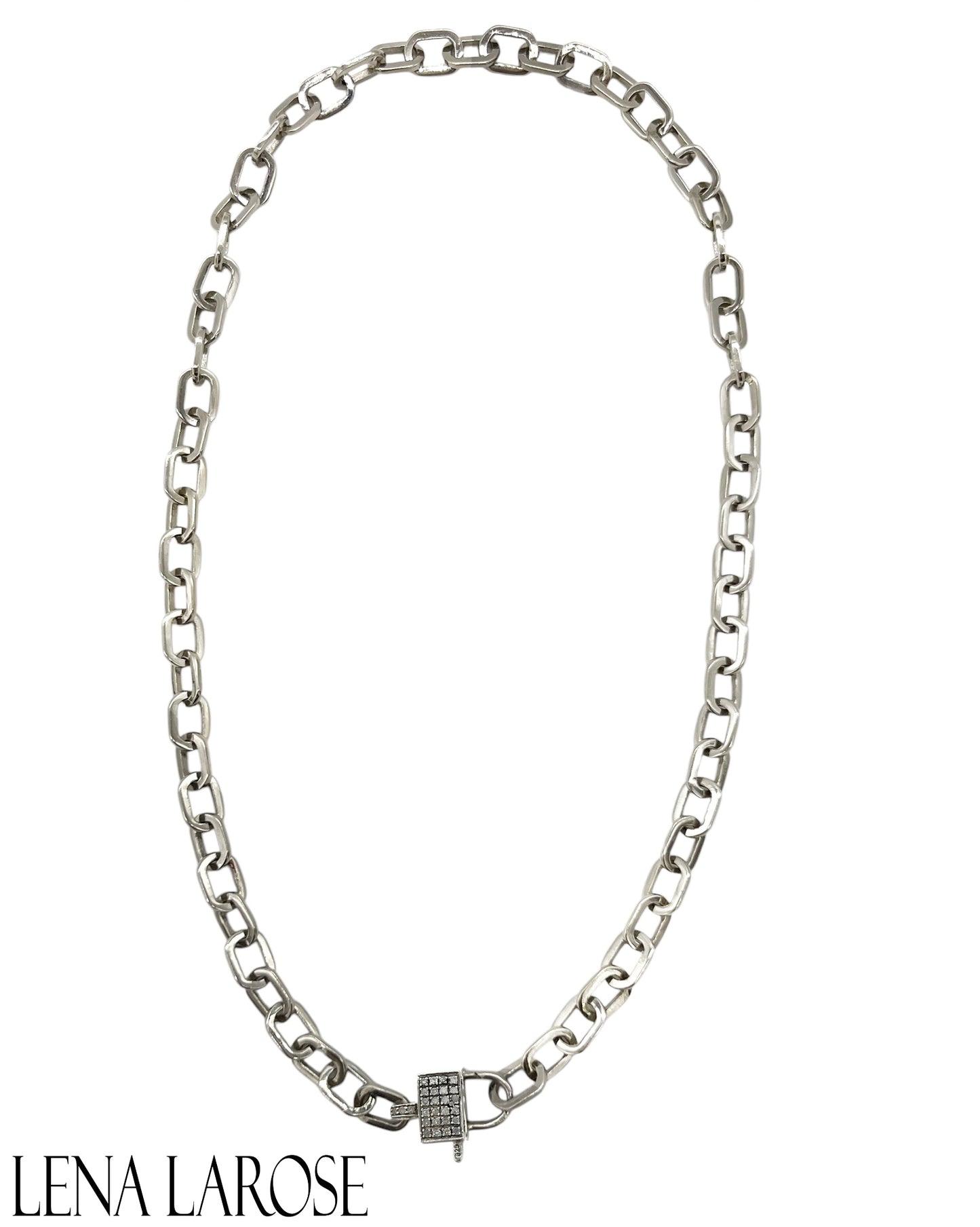 The Woods PPC Silver Chain 17"