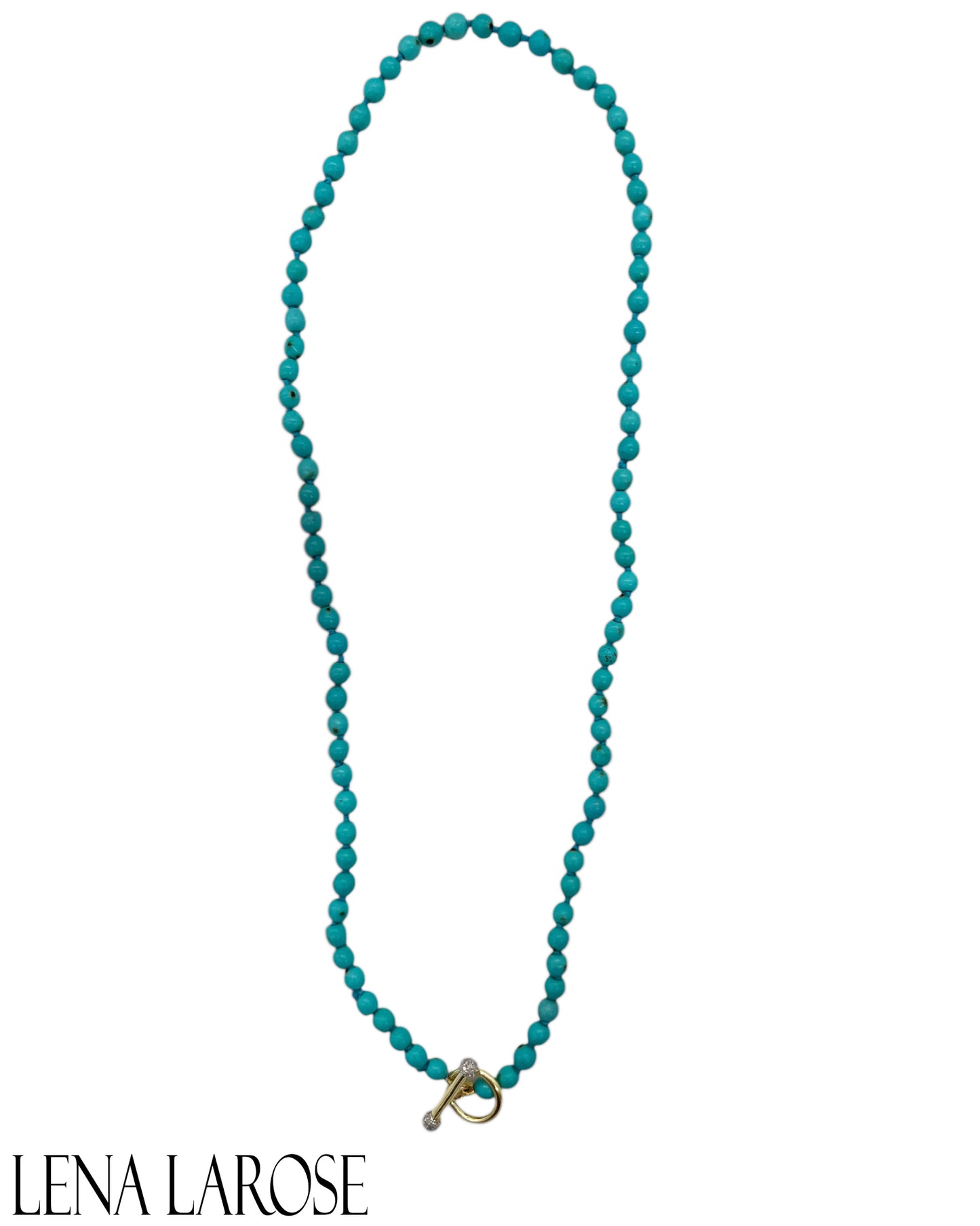 TRUNKSHOW The Woods Turquoise Toggle Chain 17.5"