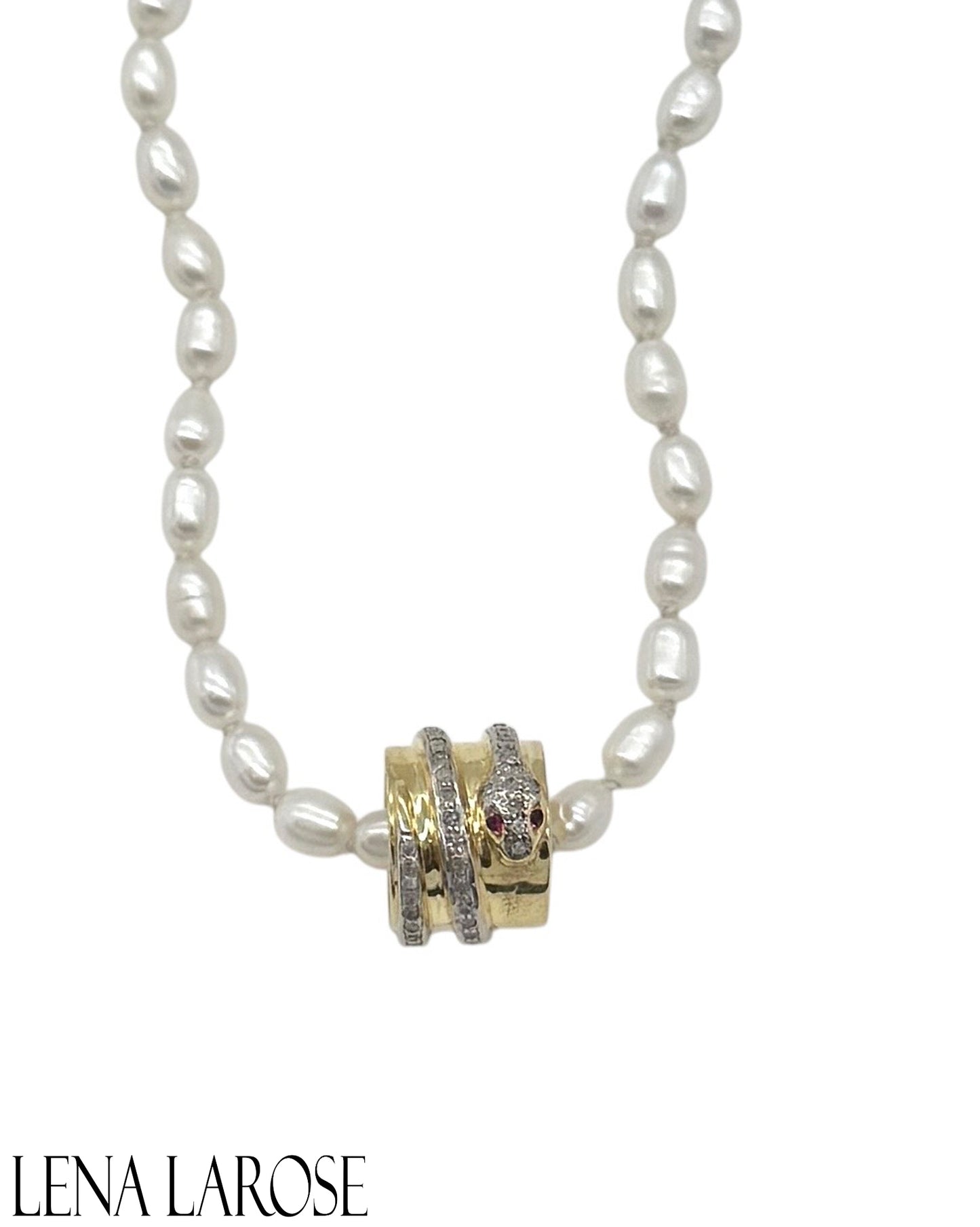 TRUNKSHOW The Woods Diamond Snake Rondelle