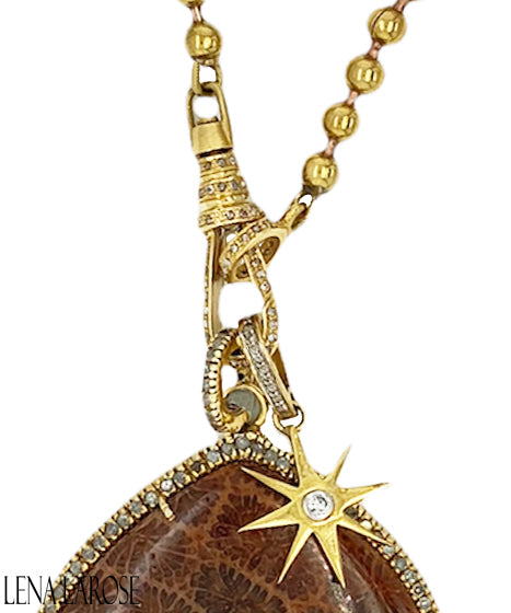 The Woods Fine Jewelry Starburst Charm