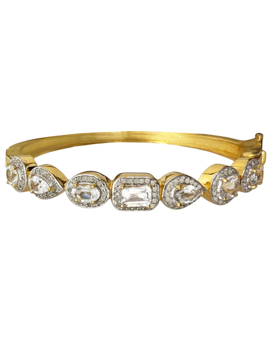 The Woods Fine Jewelry Topaz and Diamond Bracelet