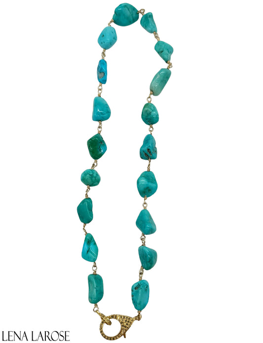 The Woods Fine Jewelry Sleeping Beauty Turquoise Chain