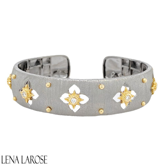 Vintage La Rose  Starburst Cuff