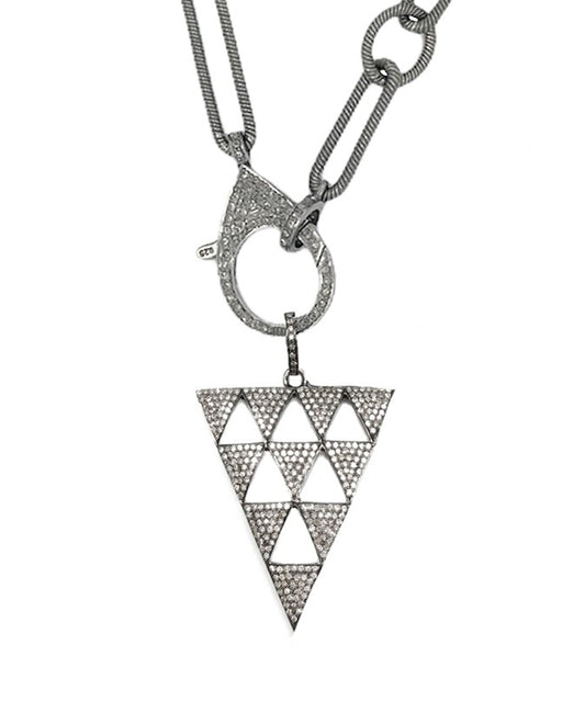 Sample Sale Small Triangle Pendant