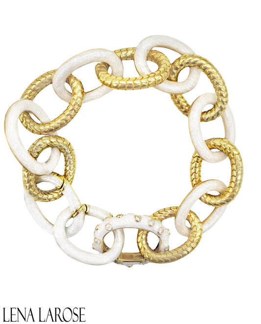 Royal Nomad Metallic Pearl Mixed Bracelet