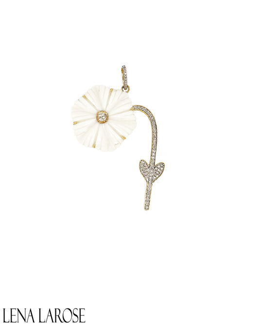 TRUNK-SHOW The Woods Agate Flower Pendant