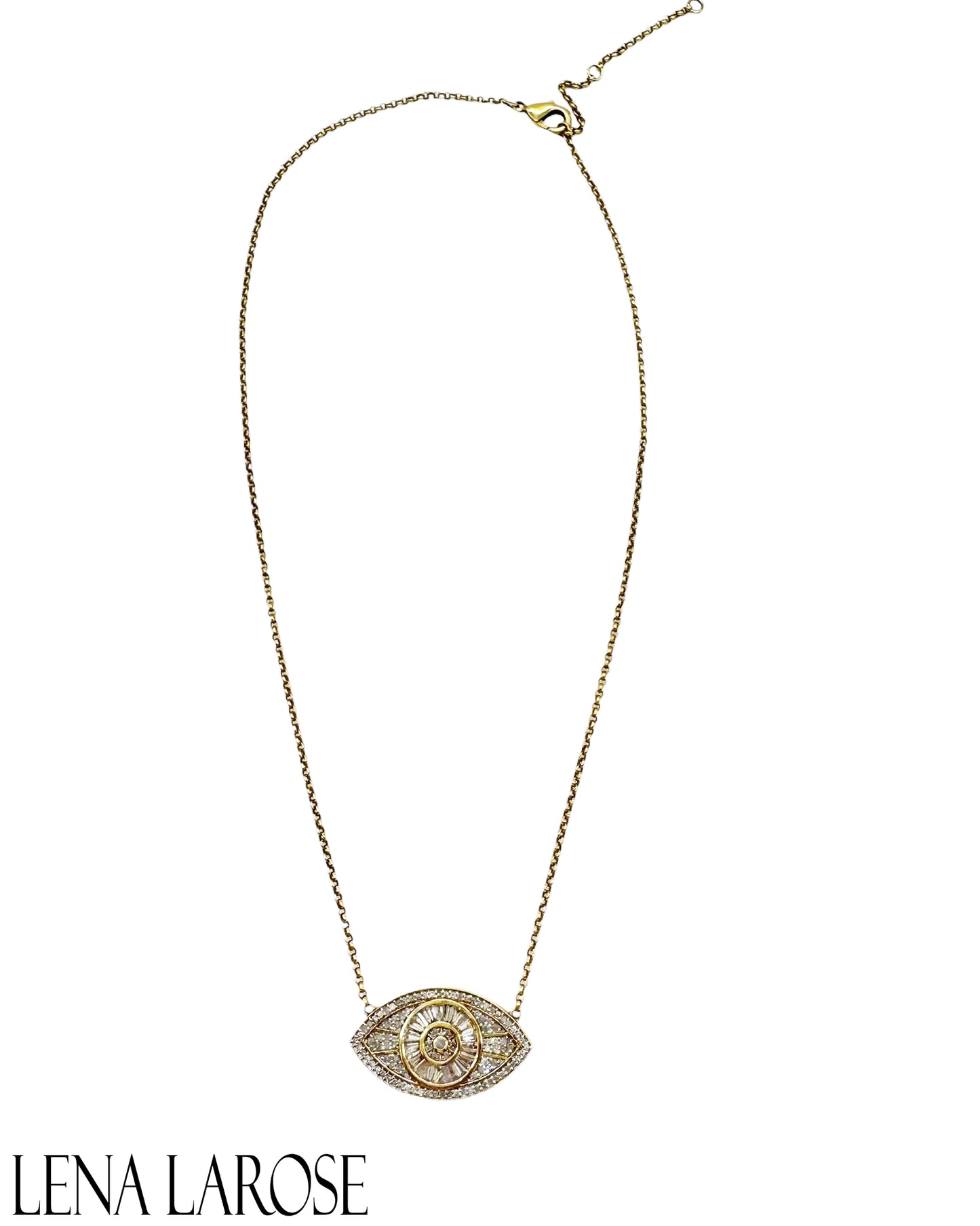 The Woods Fine Jewelry Diamond Eye Necklace