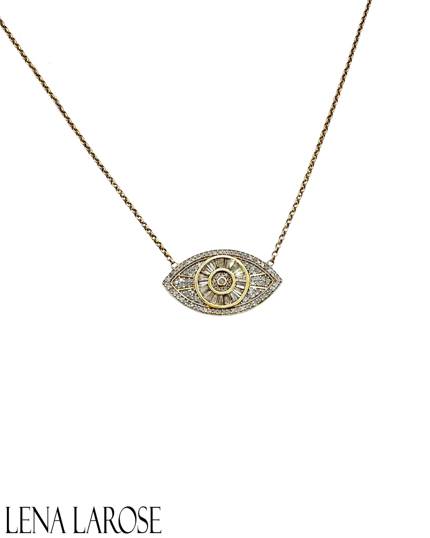 The Woods Fine Jewelry Diamond Eye Necklace