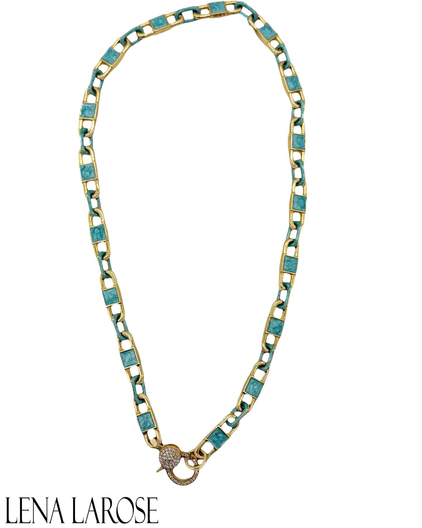 TRUNK-SHOW Royal Nomad Brooklyn Chain Metallic Sky