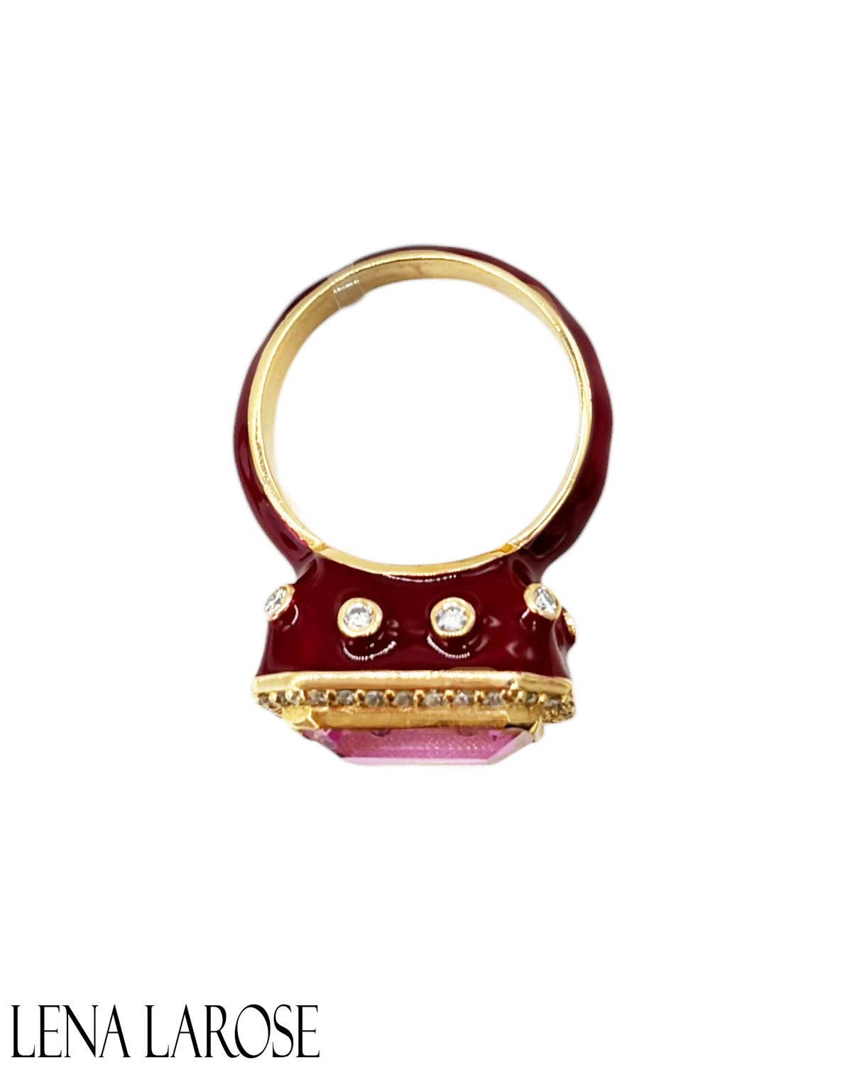 Royal Nomad Bordeaux Gemstone Ring