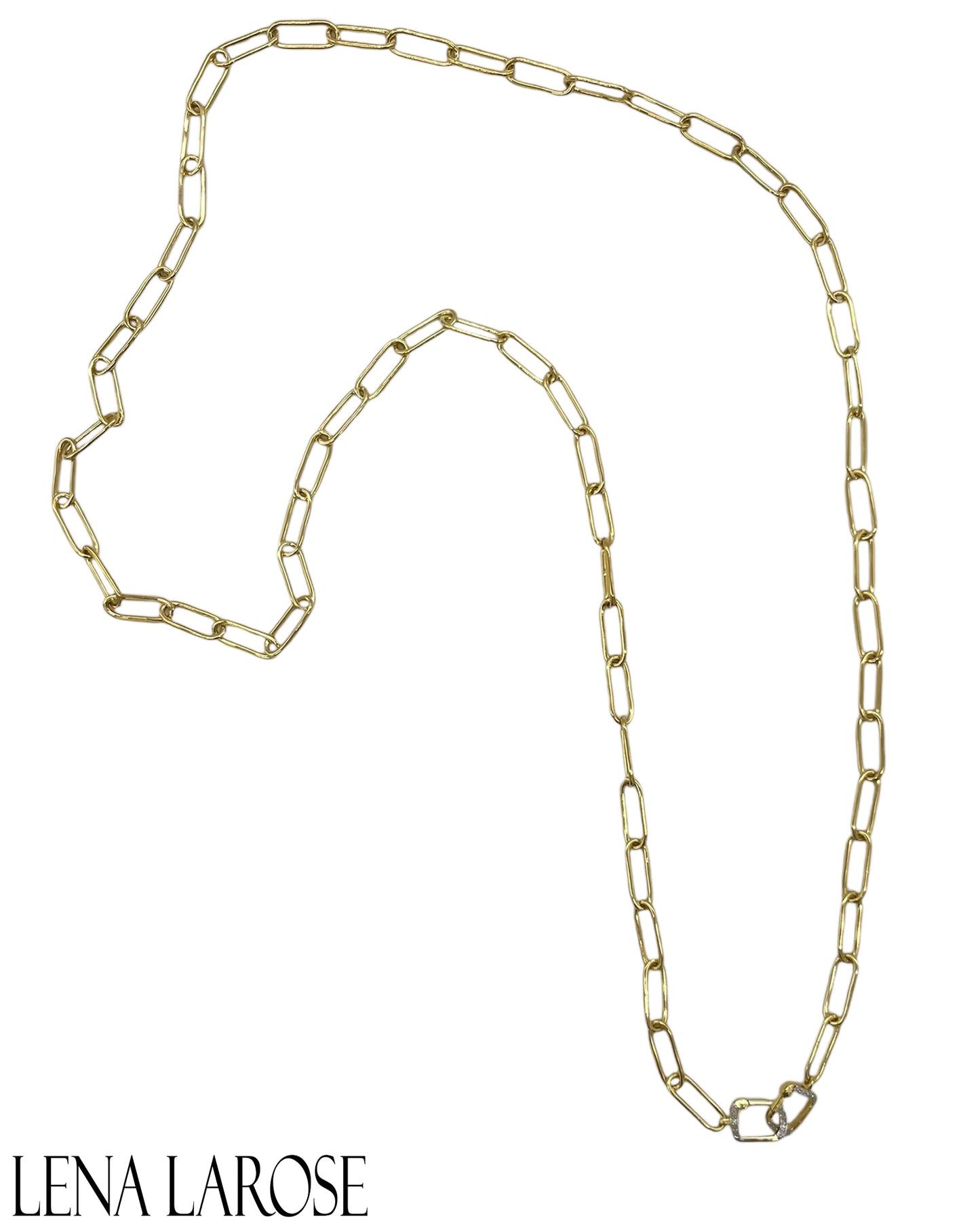 TRUNKSHOW The Woods PPC Brass Chain 34"