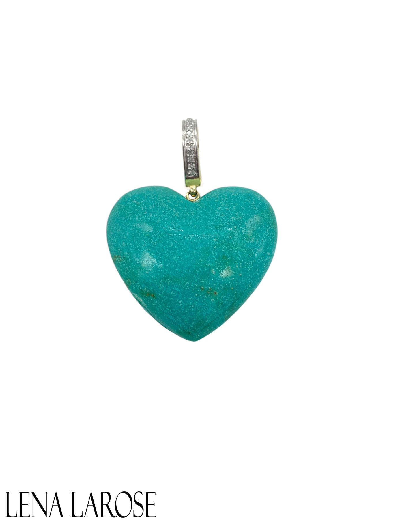 The Woods Turquoise Heart Pendant