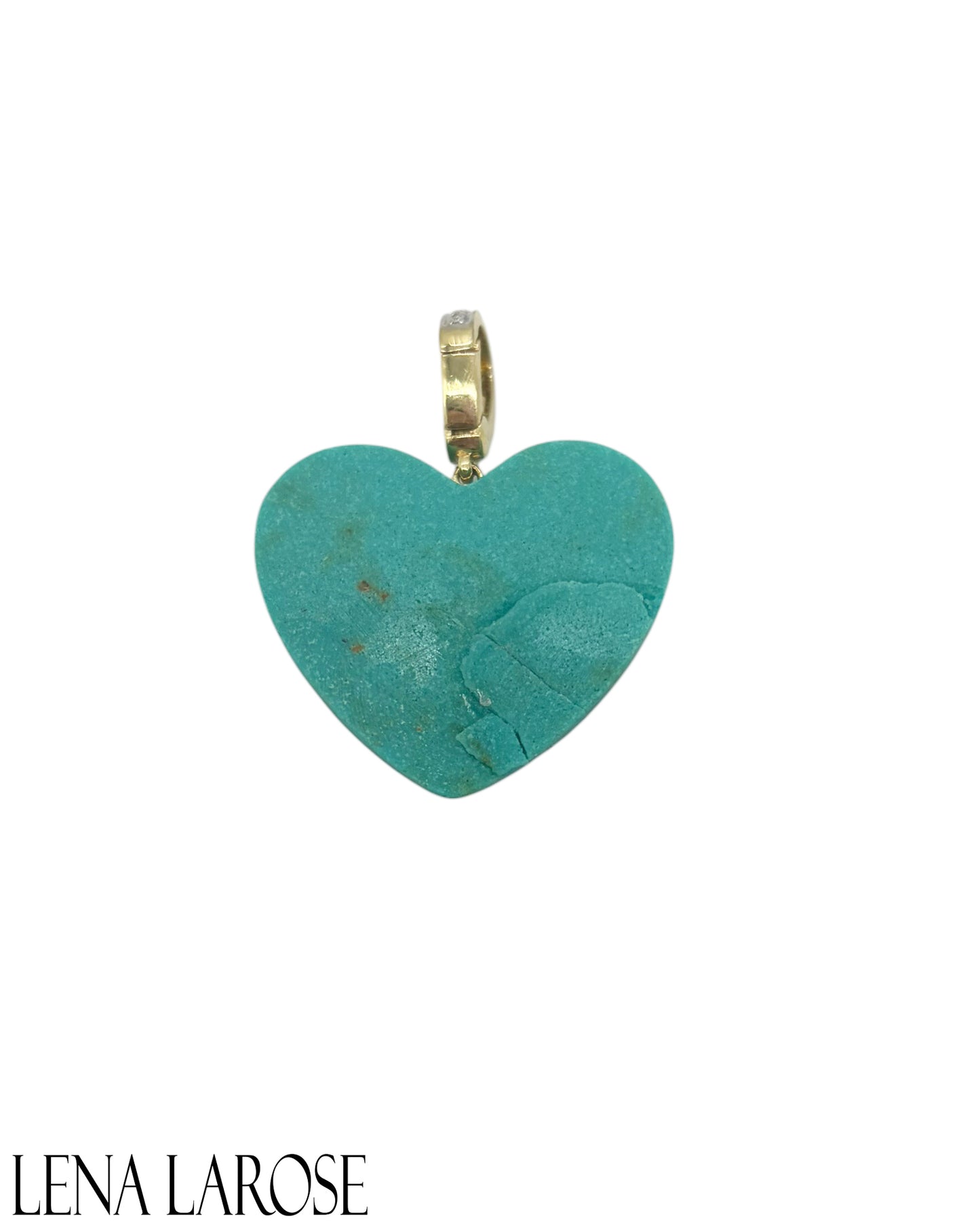 The Woods Turquoise Heart Pendant